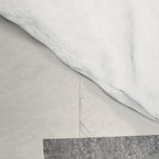 Black grey retro Mid century modern Comforter Gallery Image 4