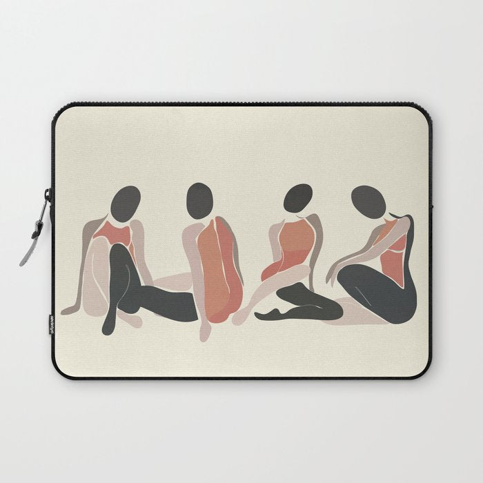 Woman Forms Laptop Sleeve Gallery Image 1