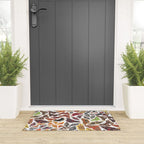 Saturniid Moths of North America Pattern Welcome Mat Gallery Image 3