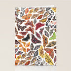 Saturniid Moths of North America Pattern Stationery Card Gallery Image 2