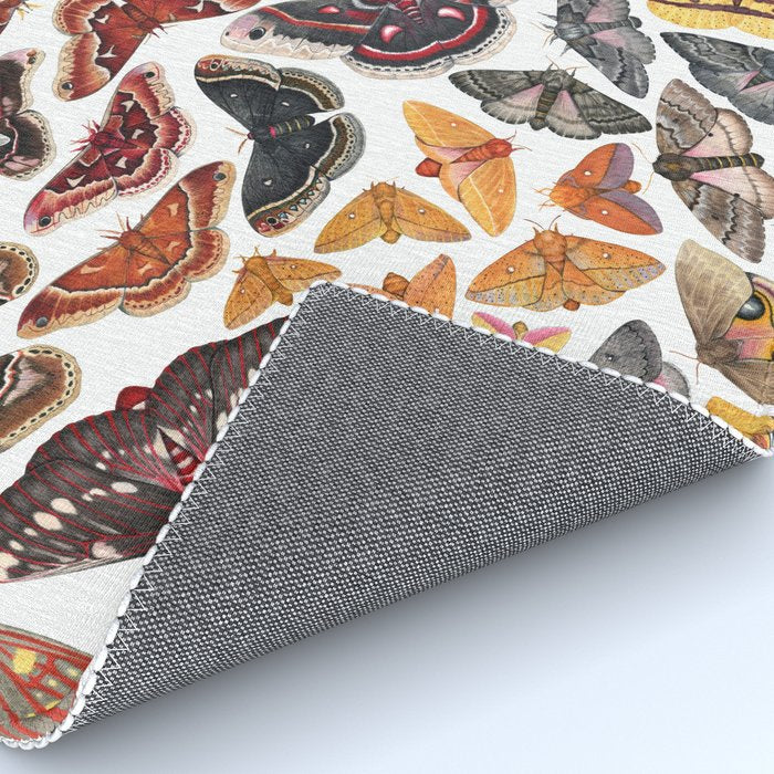 Saturniid Moths of North America Pattern Rug Gallery Image 4