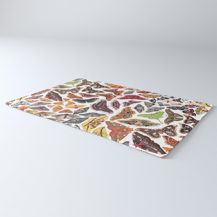 Saturniid Moths of North America Pattern Rug Gallery Image 3