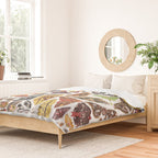 Saturniid Moths of North America Pattern Duvet Cover Gallery Image 2