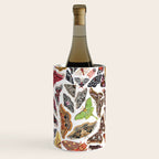 Saturniid Moths of North America Pattern Wine Chiller Gallery Image 3
