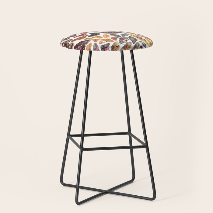 Saturniid Moths of North America Pattern Stool Gallery Image 1