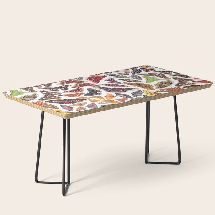 Saturniid Moths of North America Pattern Coffee Table Gallery Image 1