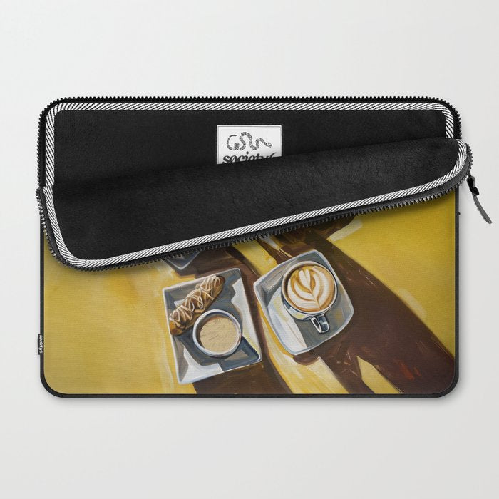 Coffee, Sweets and Sunlight Laptop Sleeve Gallery Image 2