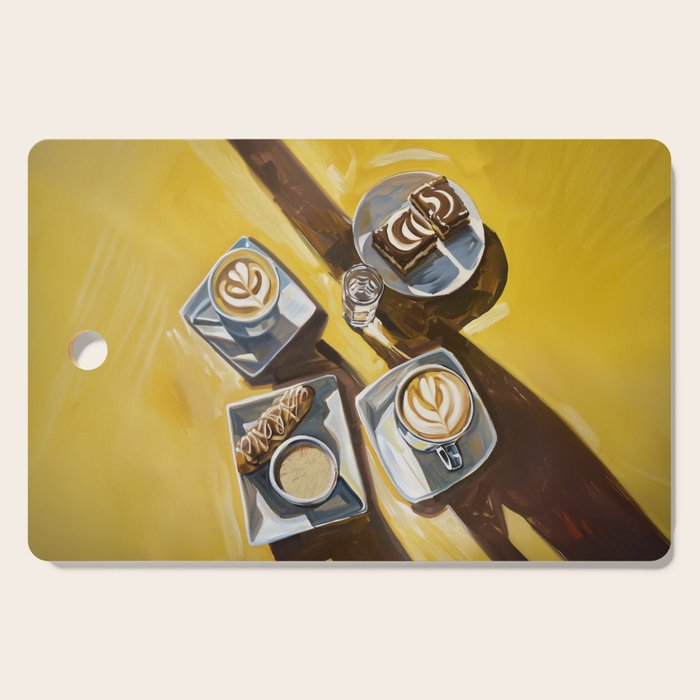 Coffee, Sweets and Sunlight Cutting Board Gallery Image 1