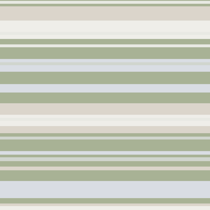Sage Stripes - Striped Pattern in Sage Green, Almond Beige, Pale Gray, and Cream Coffee Mug Gallery Image 2