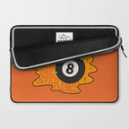 Leo Magic 8 Ball Laptop Sleeve Gallery Image 2