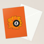 Leo Magic 8 Ball Stationery Card Gallery Image 2