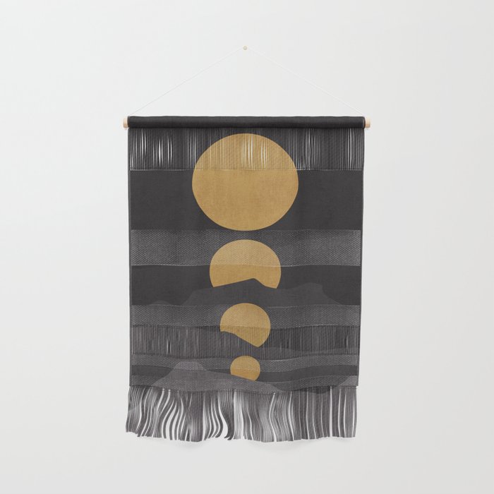 Rise of the golden moon Wall Hanging Gallery Image 1