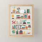 The shelf Mini Art Print Gallery Image 1
