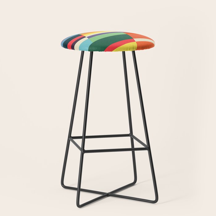 The hills run to infinity Stool Gallery Image 1