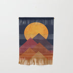 Full moon and pyramid Wall Hanging Gallery Image 1