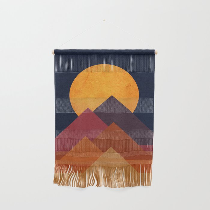 Full moon and pyramid Wall Hanging Gallery Image 1