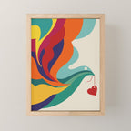 Love Message Mini Art Print Gallery Image 1