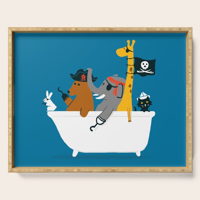 Everybody wants to be the pirate Serving Tray Gallery Image 1