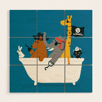 Everybody wants to be the pirate Wood Wall Art Gallery Image 1