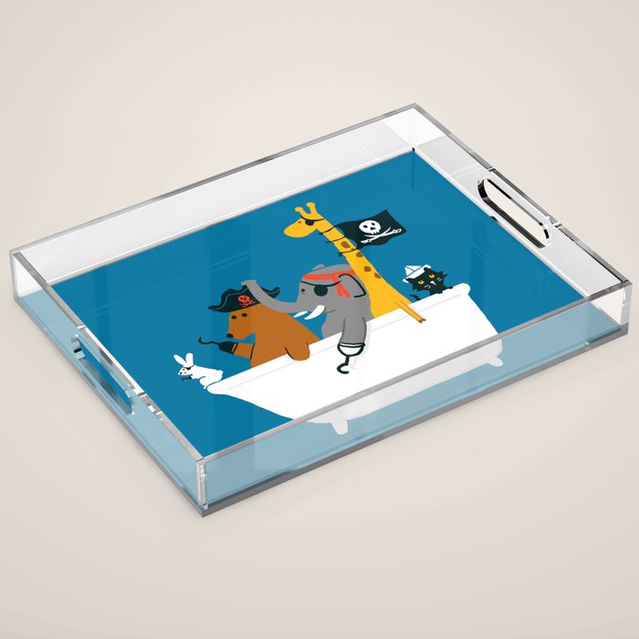 Everybody wants to be the pirate Acrylic Tray Gallery Image 1