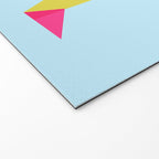 Fractal Bear - neon colorways Welcome Mat Gallery Image 2