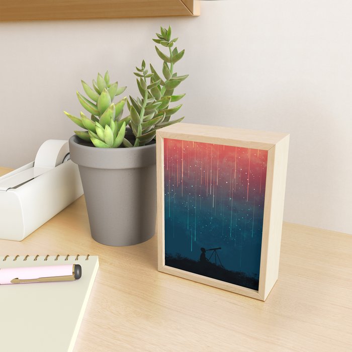 Meteor rain Mini Art Print Gallery Image 2