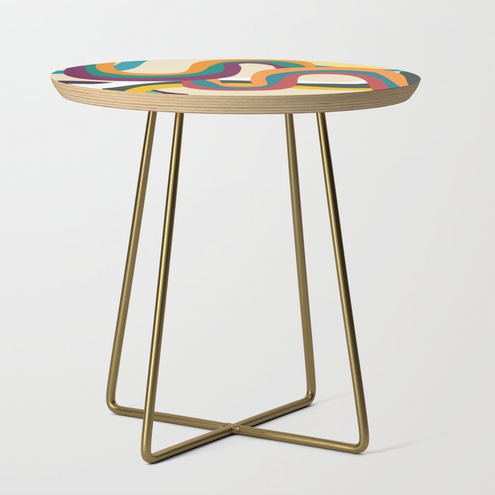 Groovy rainbow of doom Side Table Gallery Image 1