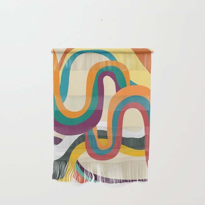 Groovy rainbow of doom Wall Hanging Gallery Image 1