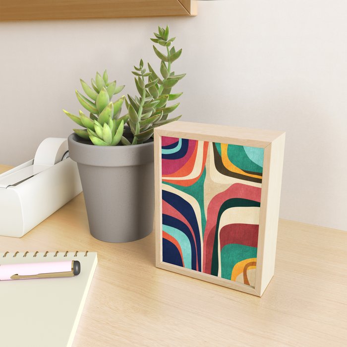 Impossible contour map Mini Art Print Gallery Image 2