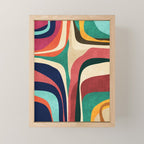 Impossible contour map Mini Art Print Gallery Image 1