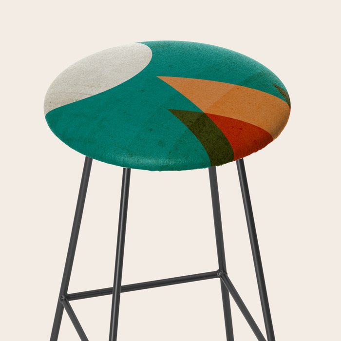 Full moon over Sahara desert Stool Gallery Image 2