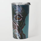 Sable the Black Boxer Dog Travel Mug Gallery Image 2