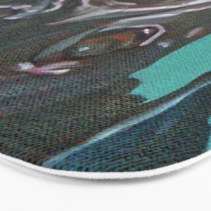 Sable the Black Boxer Dog Bath Mat Gallery Image 3