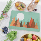 From the edge of the mountains Cutting Board Gallery Image 2