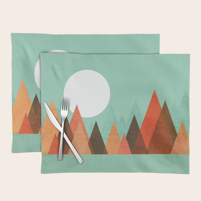 From the edge of the mountains Placemat Gallery Image 1