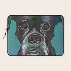 Sable the Black Boxer Dog Laptop Sleeve Gallery Image 1