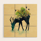 Watering (A Life Into Itself) Wood Wall Art Gallery Image 1