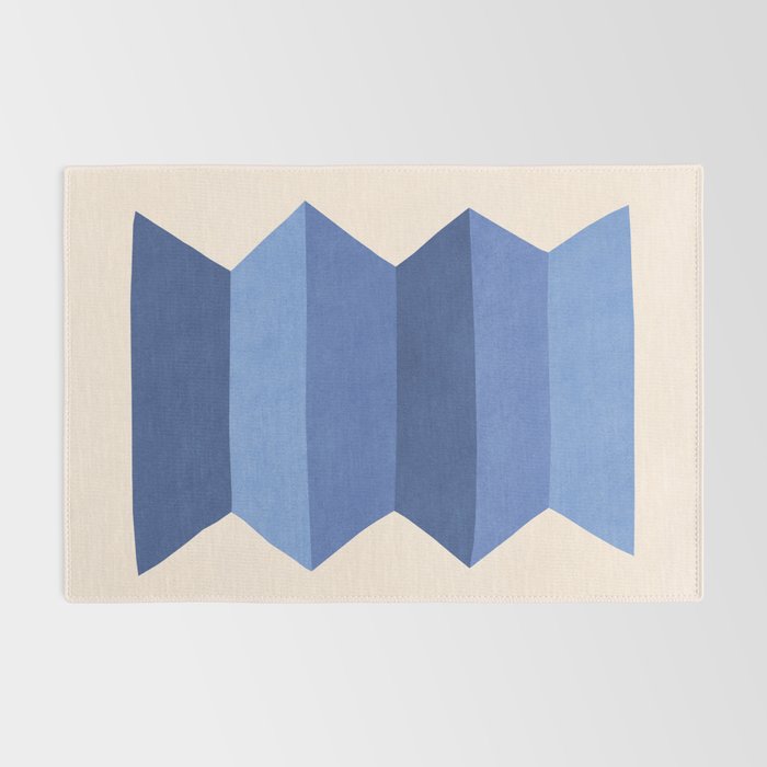 Geometric Vase - Blue Navy  Rug Gallery Image 2