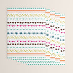 Modern colorful pink orange polka dots stripes patterns Wrapping Paper Gallery Image 3