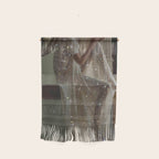 After Birthday Mood | girl | alone | sad | thinking | thoughts | morning | vintage | dress | glitter Wall Hanging Gallery Image 1