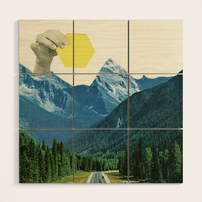 Moving Mountains Wood Wall Art Gallery Image 1