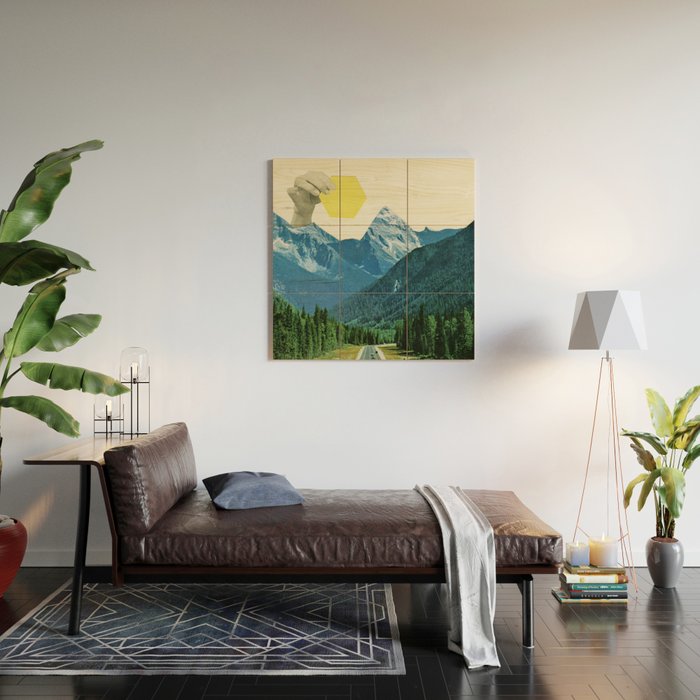 Moving Mountains Wood Wall Art Gallery Image 2