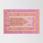 Persian Rug Orange and Pink Rug Gallery Image 2