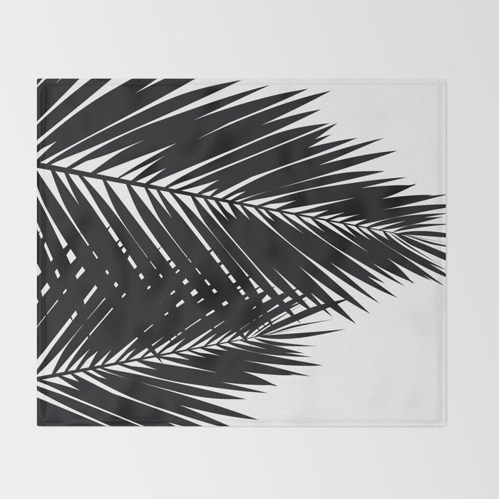 Palm 02 Throw Blanket Gallery Image 2