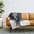 Palm 02 Throw Blanket Gallery Image 1