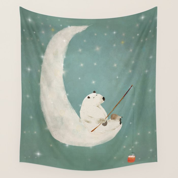 catch a falling star Wall Tapestry Gallery Image 4