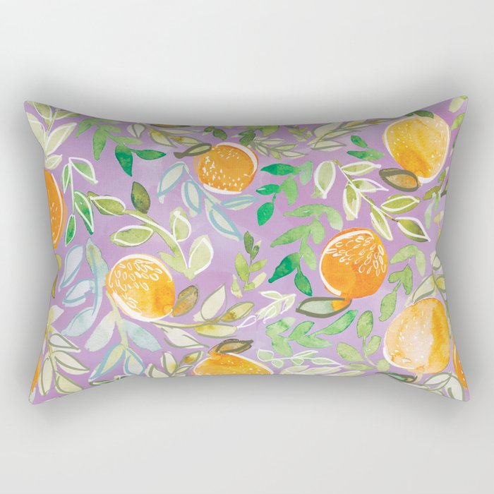 Citrus Sunrise Rectangular Pillow Gallery Image 2