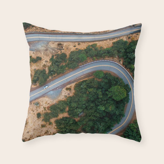 Rowena Crest Throw Pillow Gallery Image 6