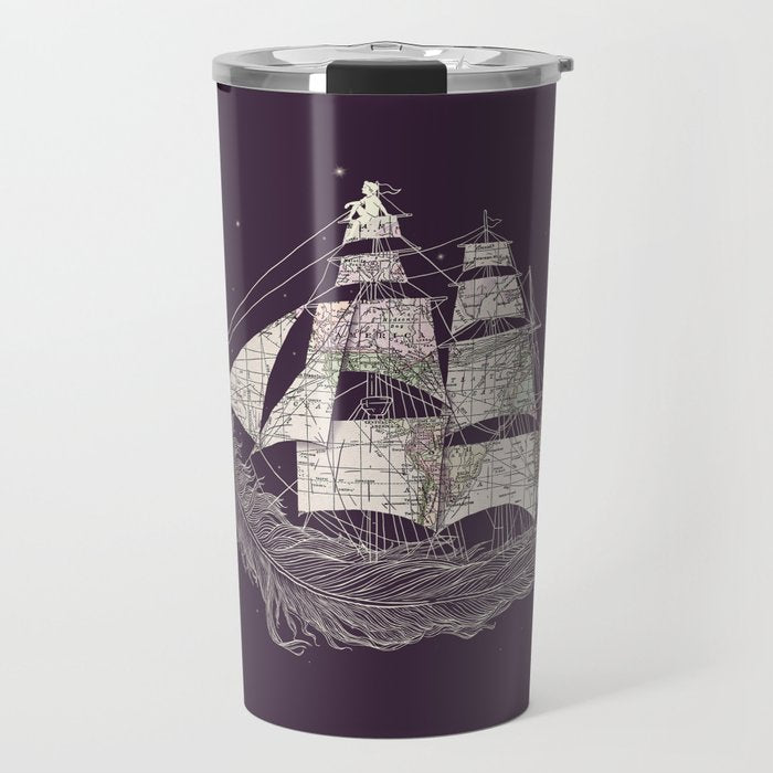 Wherever the wind blows Travel Mug Gallery Image 1