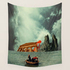 We Are All Fishermen Wall Tapestry Gallery Image 4